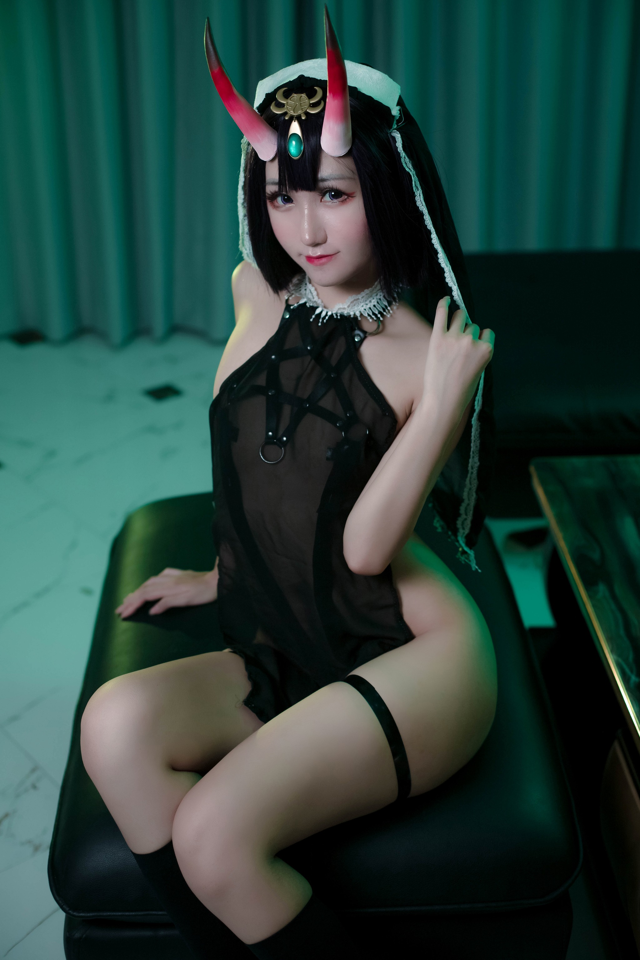 Kuuko W - NO.009 Shuten Oni Lingerie[40P]-XikXak